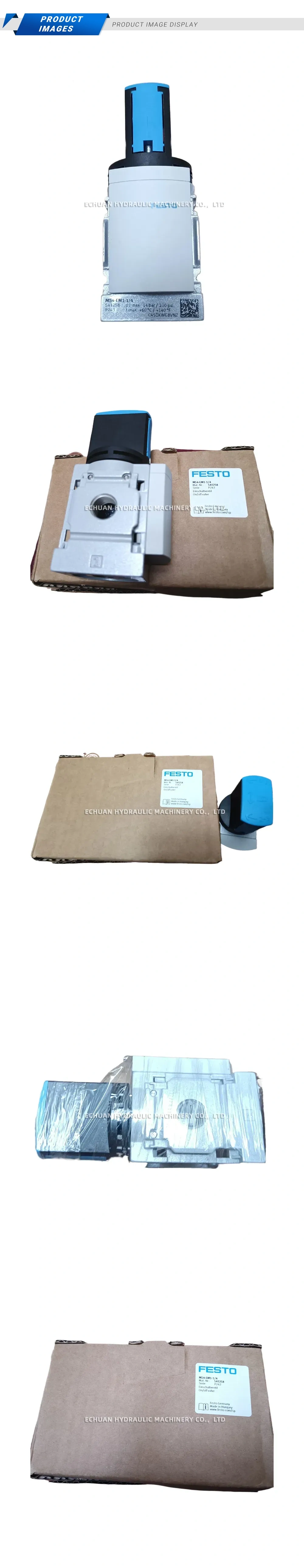 FESTO MS4-EM1-1/4 On/Off Valve Description