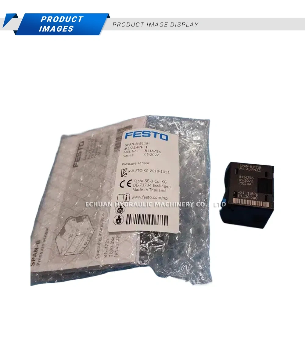 FESTO SPAN-8-B11R-M5FAL-PN-L1 Pressure Sensor Description