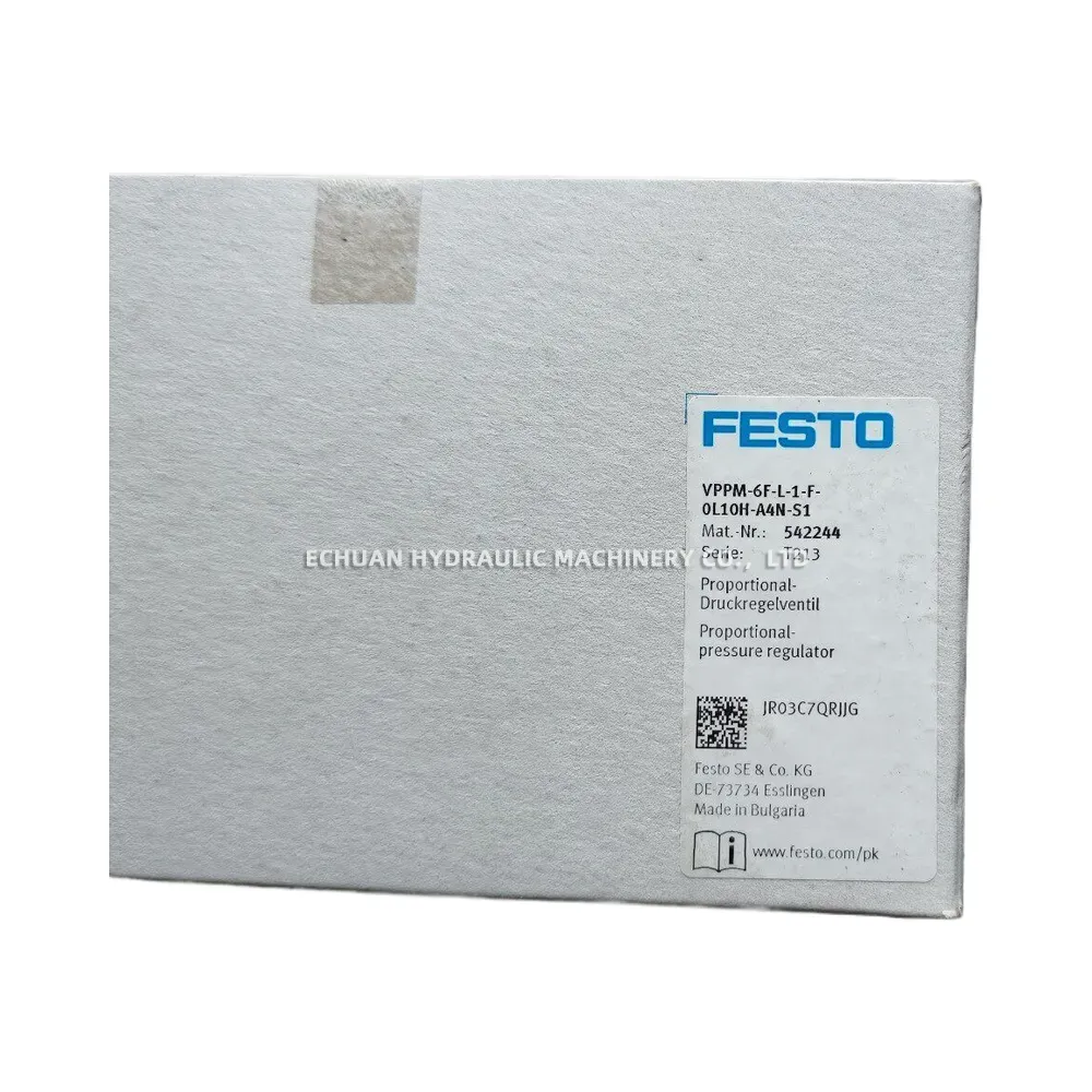 FESTO VPPM-6F-L-1-F-0L10H-A4N-S1 Proportional-pressure regulator