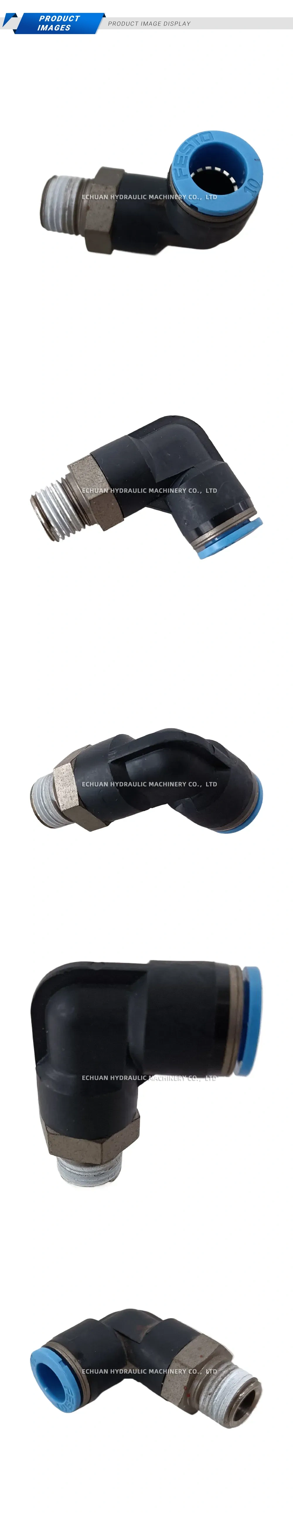 Festo Pneumatic Elbow Push-in Fitting Description