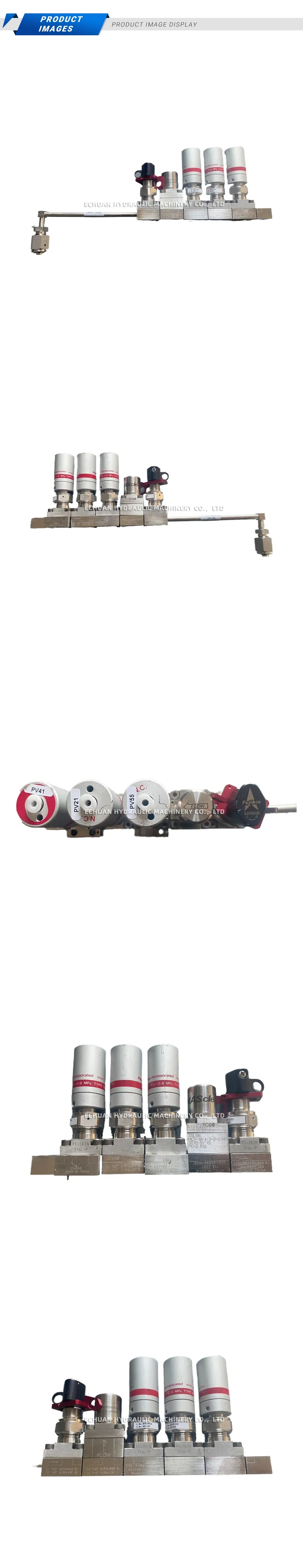Fujikin MCV-18-1-3-2-S-H / 316L-P Assembly Pneumatic Valve Manifold Assembly Description