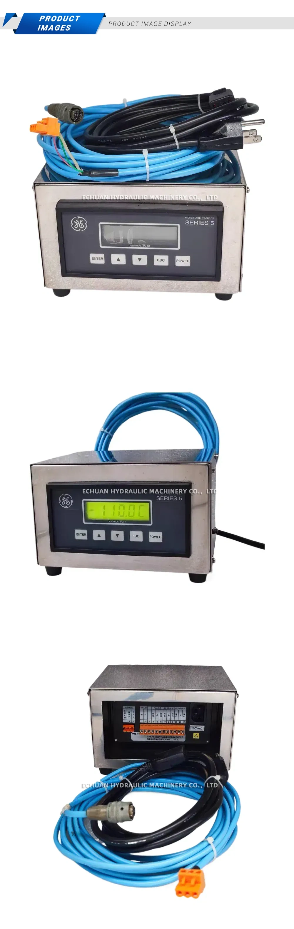 GE Series 5 Dew Point Hygrometer / Moisture Analyzer Description