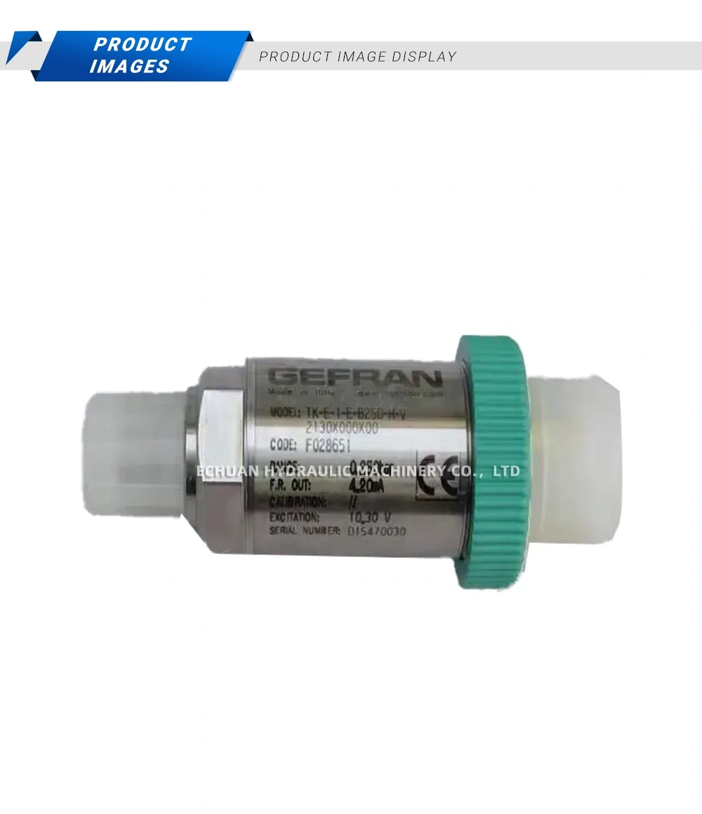 GEFRAN TK-E-1-E-B25D-H-V Pressure Transducer Description