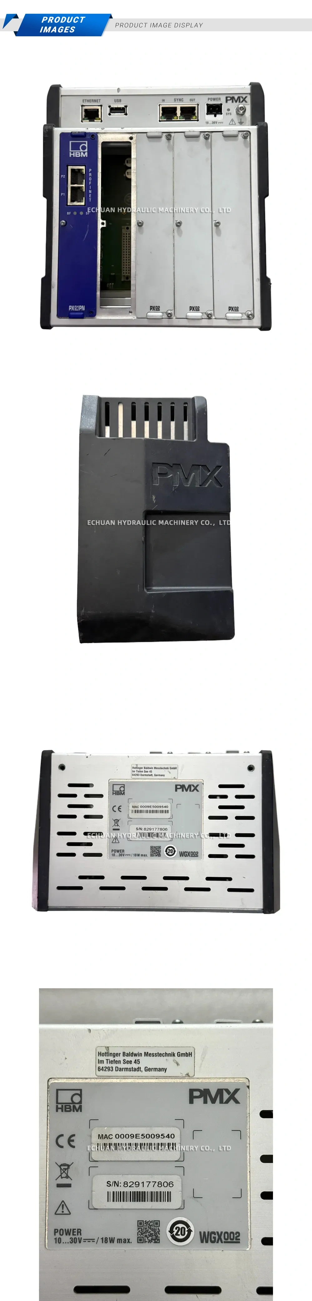 HBM PMX Modular Measurement Amplifier System Description
