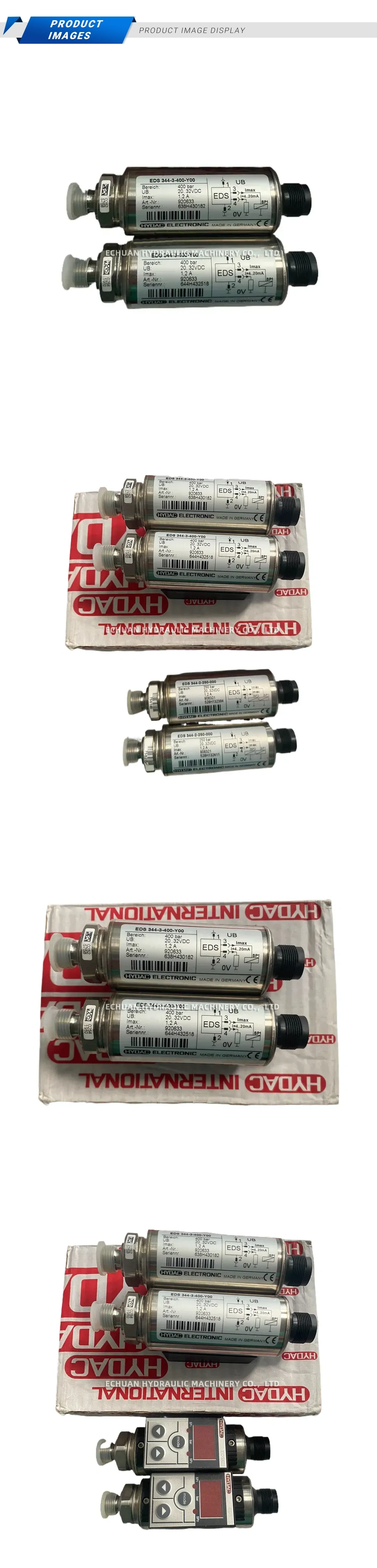 HYDAC EDS 344-3-400-Y00 Electronic Pressure Switch Description