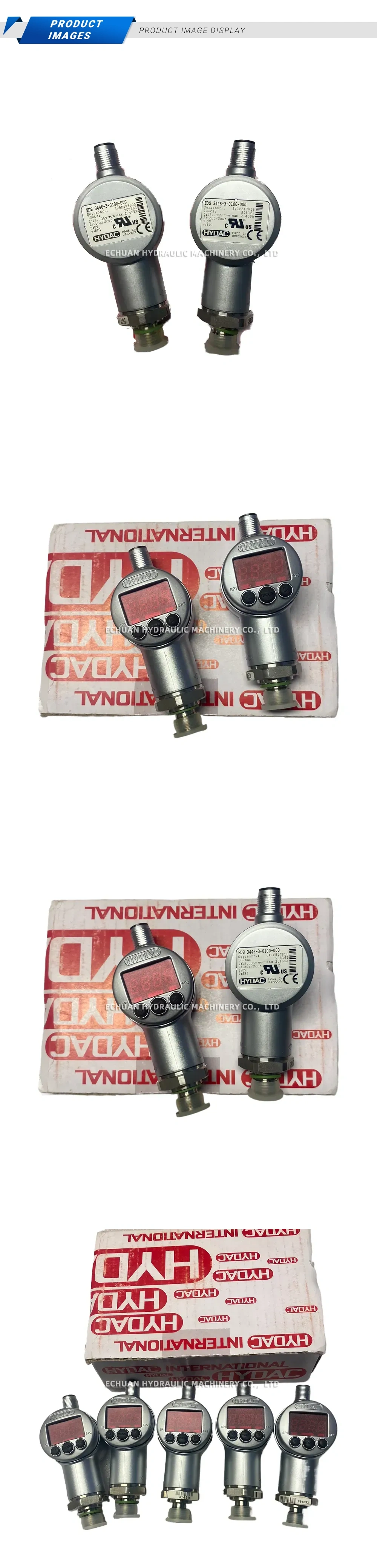 HYDAC EDS 3446-3-0100-000 Electronic Pressure Switch Description