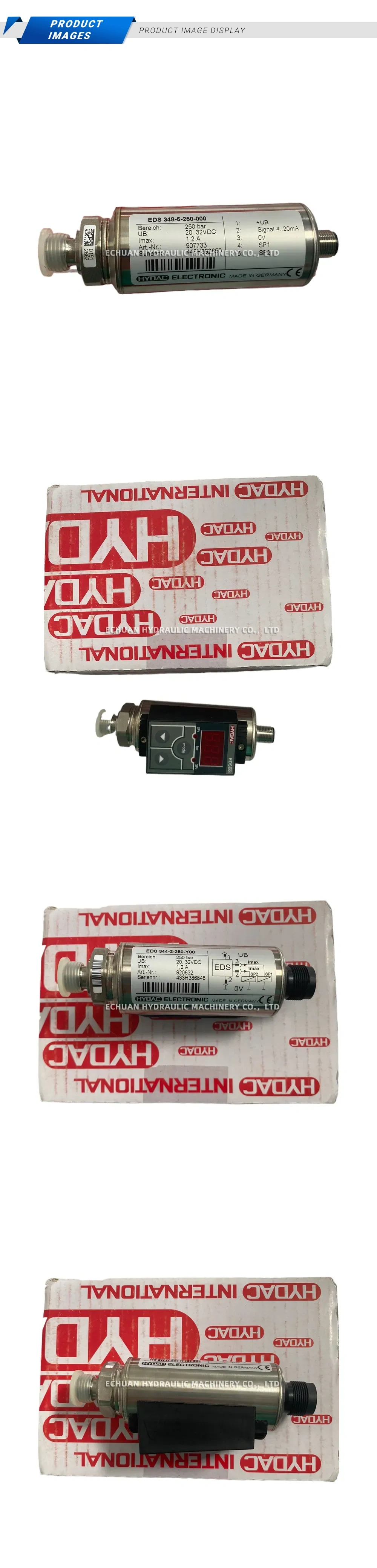 HYDAC EDS 348-5-250-000 Electronic Pressure Switch Description