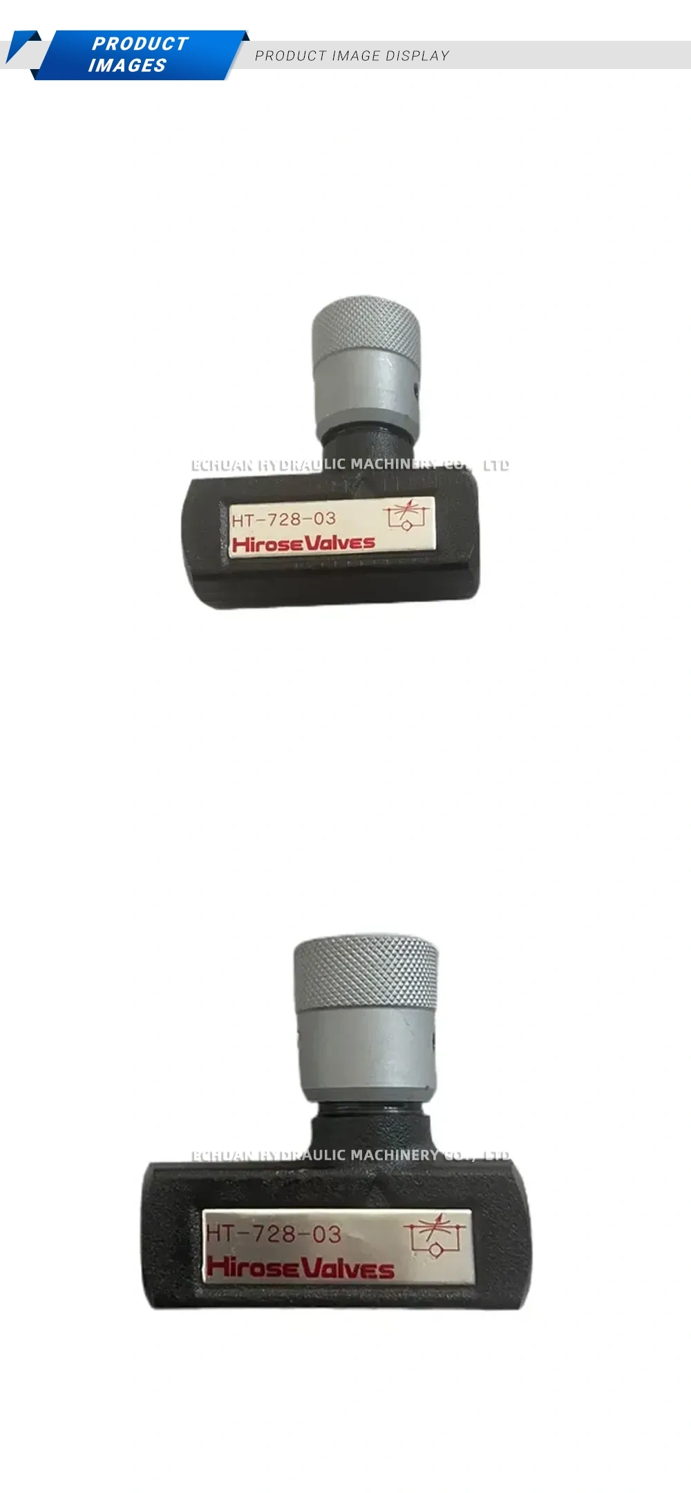 Hirose HT-728-03 Needle Valve Description