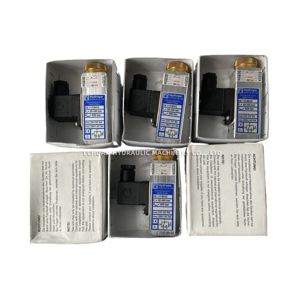 Hydropa DS 117/B/V3 Adjustable Pressure Switch