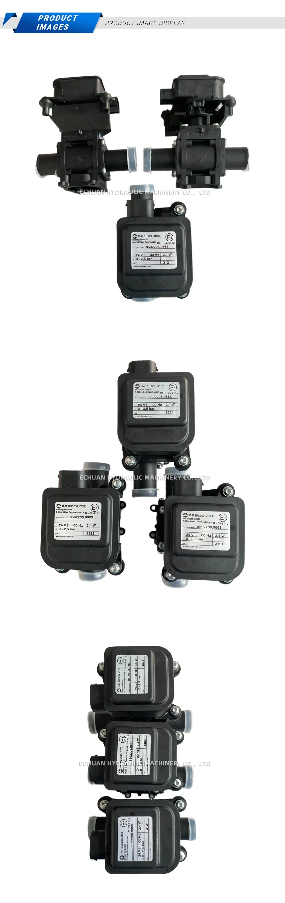 IMI BUSCHJOST 8592208.9663 Solenoid Valve Description