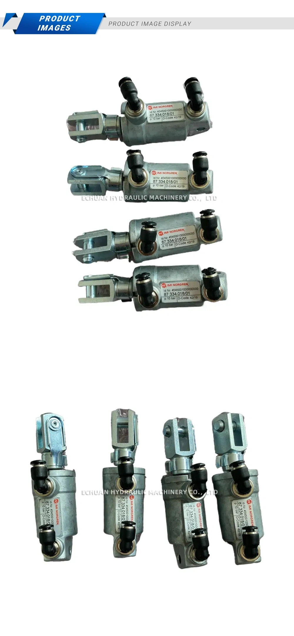 IMI NORGREN 87.334.018/01 Pneumatic Cylinder Description