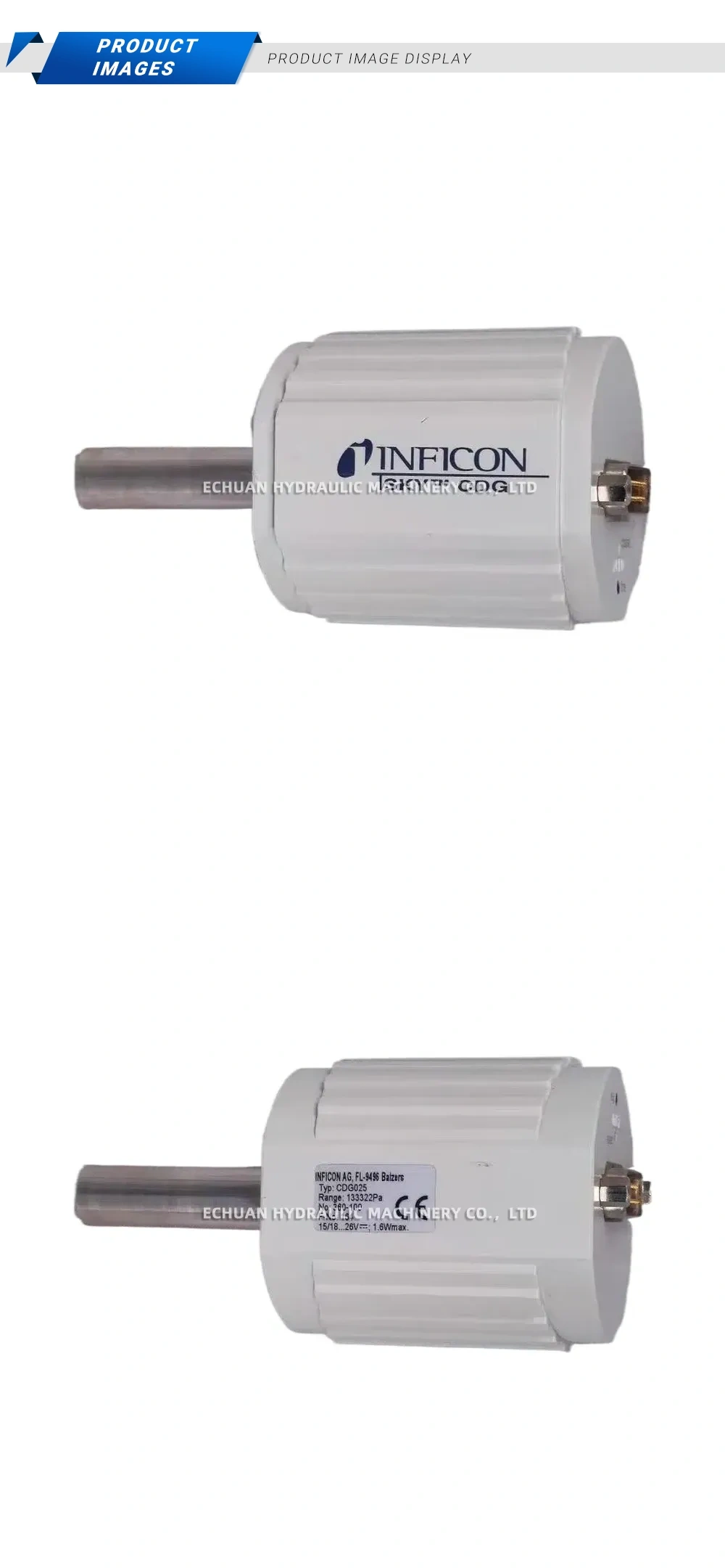 INFICON CDG025 Capacitance Diaphragm Gauge Description