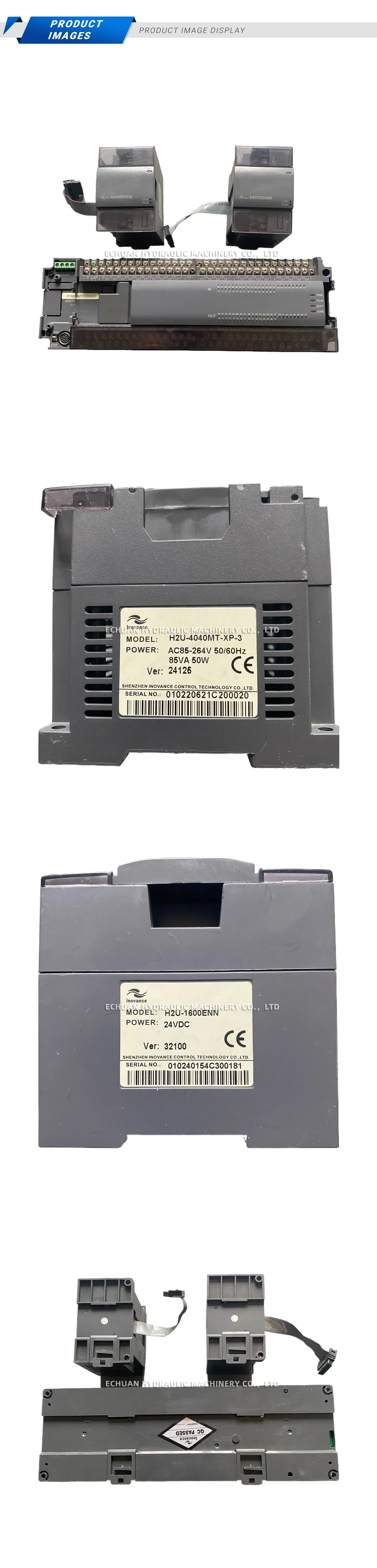 Inovance H2U-4040MT-XP-3 Programmable Logic Controller (PLC) System Description