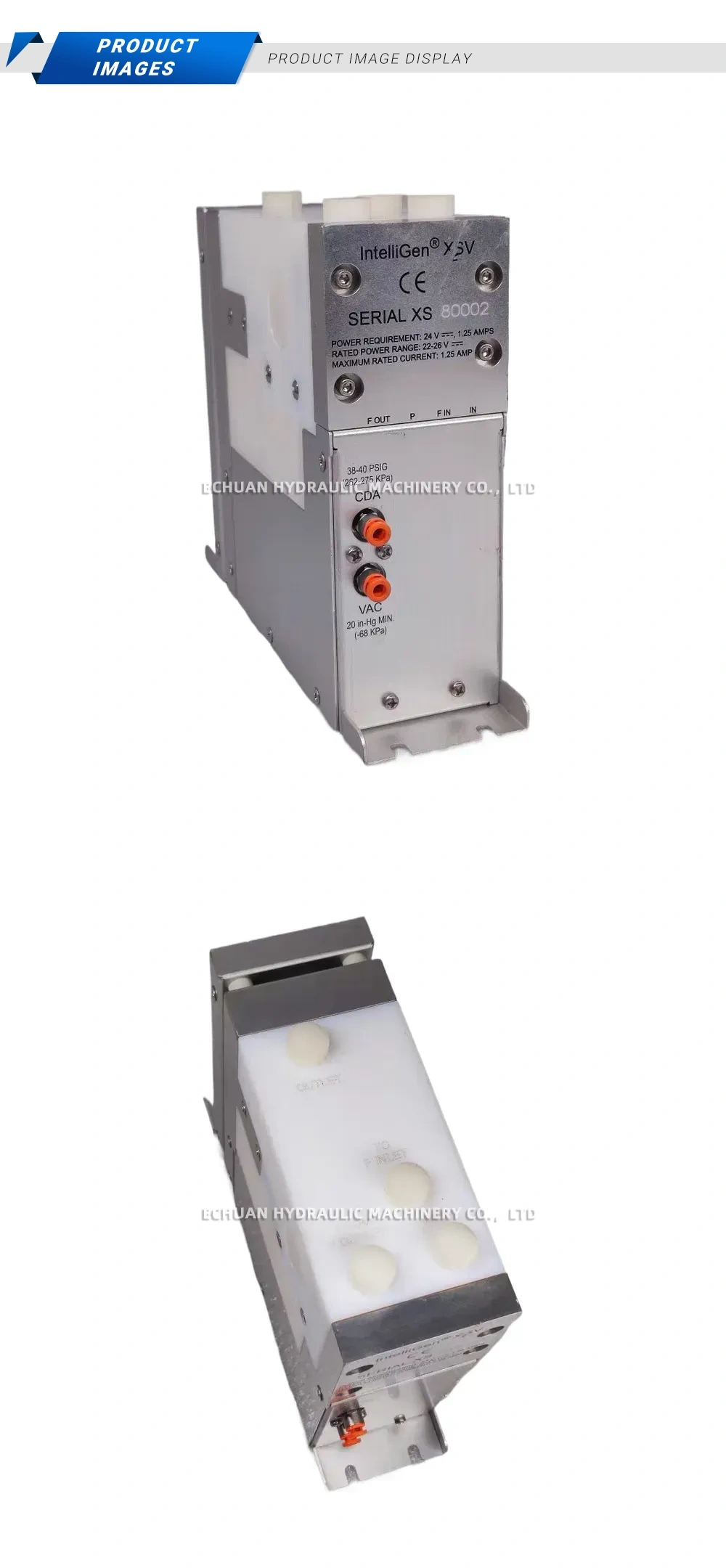 IntelliGen X3V Pneumatic Vacuum Generator Description
