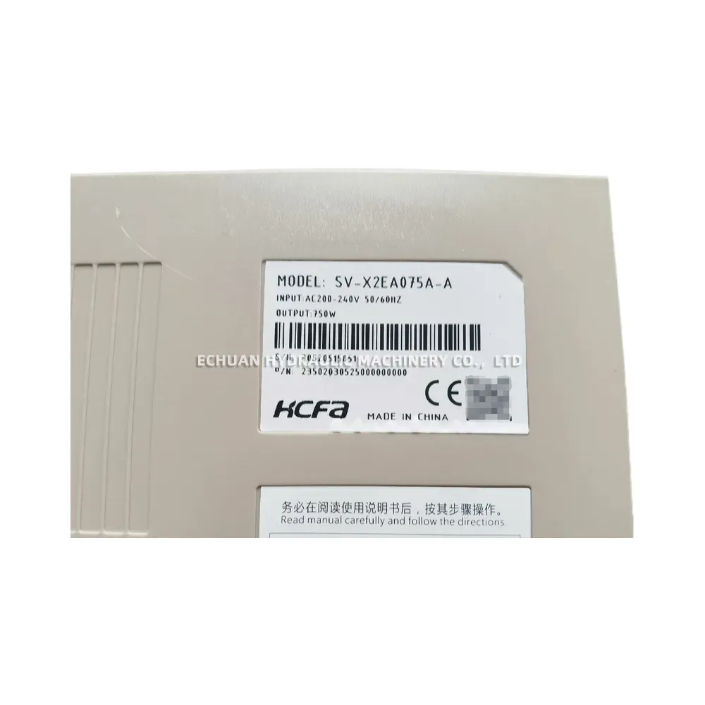 KCFA SV-X2EA040A-A, SV-X2EA075A-A AC Servo Drive