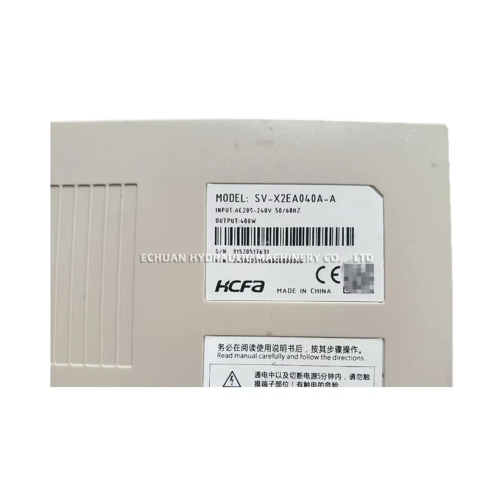 KCFA SV-X2EA040A-A, SV-X2EA075A-A AC Servo Drive