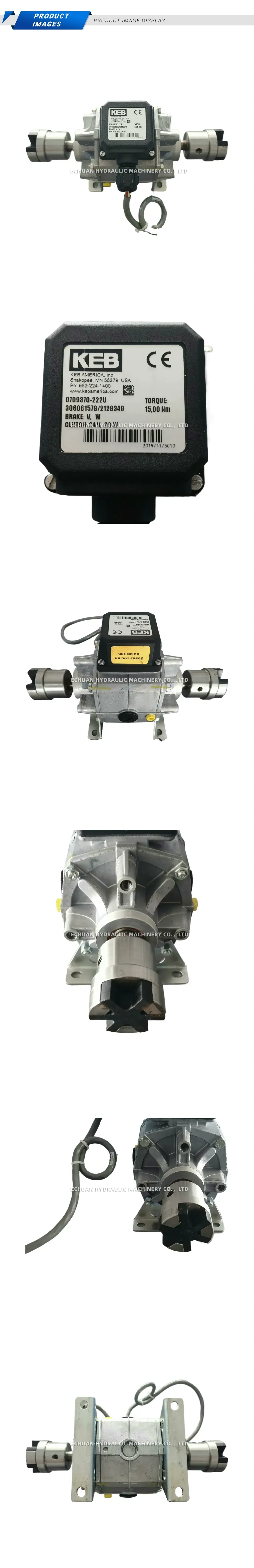 KEB 0709370-222U Electromagnetic Clutch Brake Unit Description