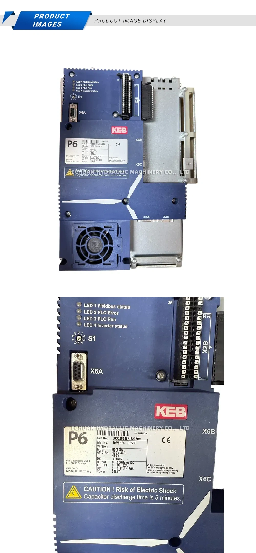 KEB 19P6H2G-C2ZK Servo Drive / Frequency Inverter Description