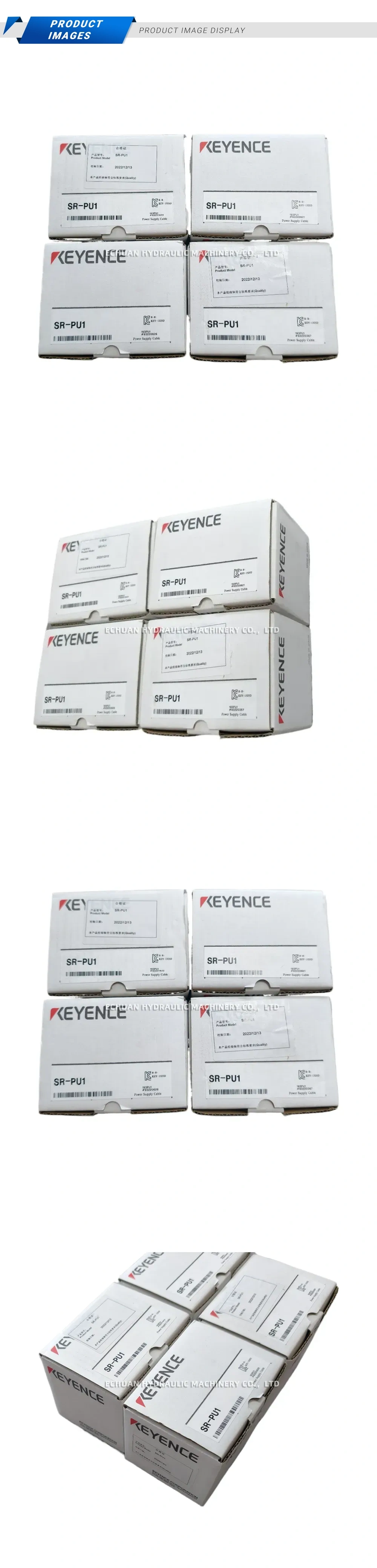 KEYENCE SR-PU1 Power Supply Cable Description