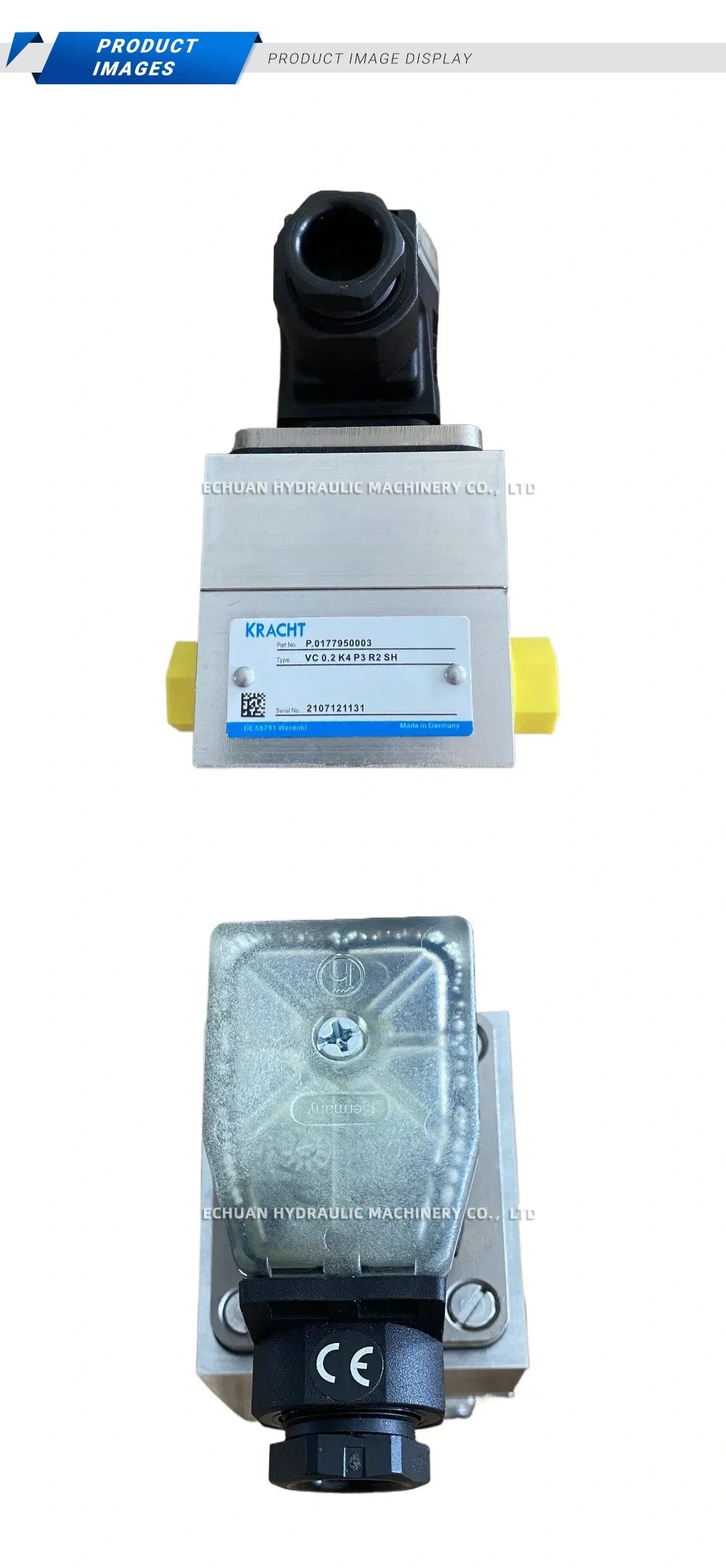 KRACHT VC 0.2 K4 P3 R2 SH Turbine Flow Meter Description
