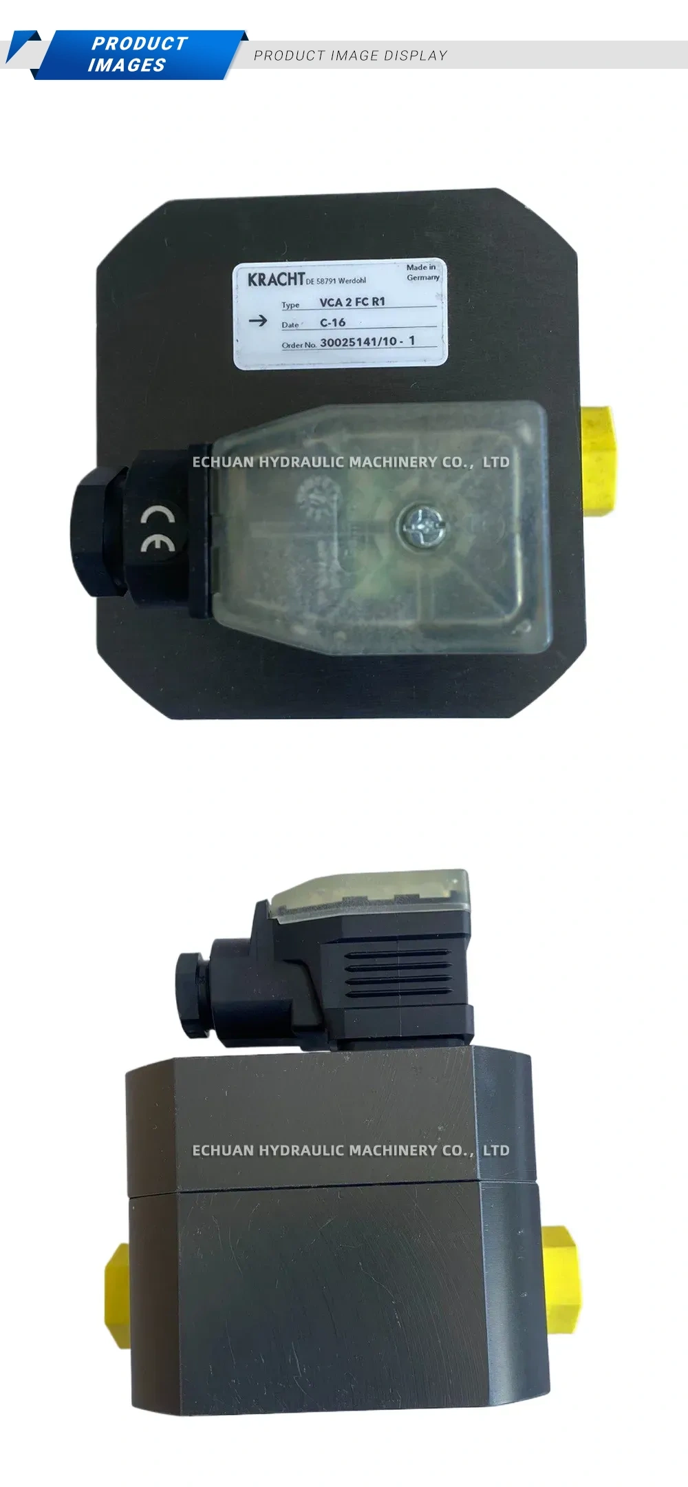 KRACHT VCA 2 FC R1 Gear Flow Meter Description
