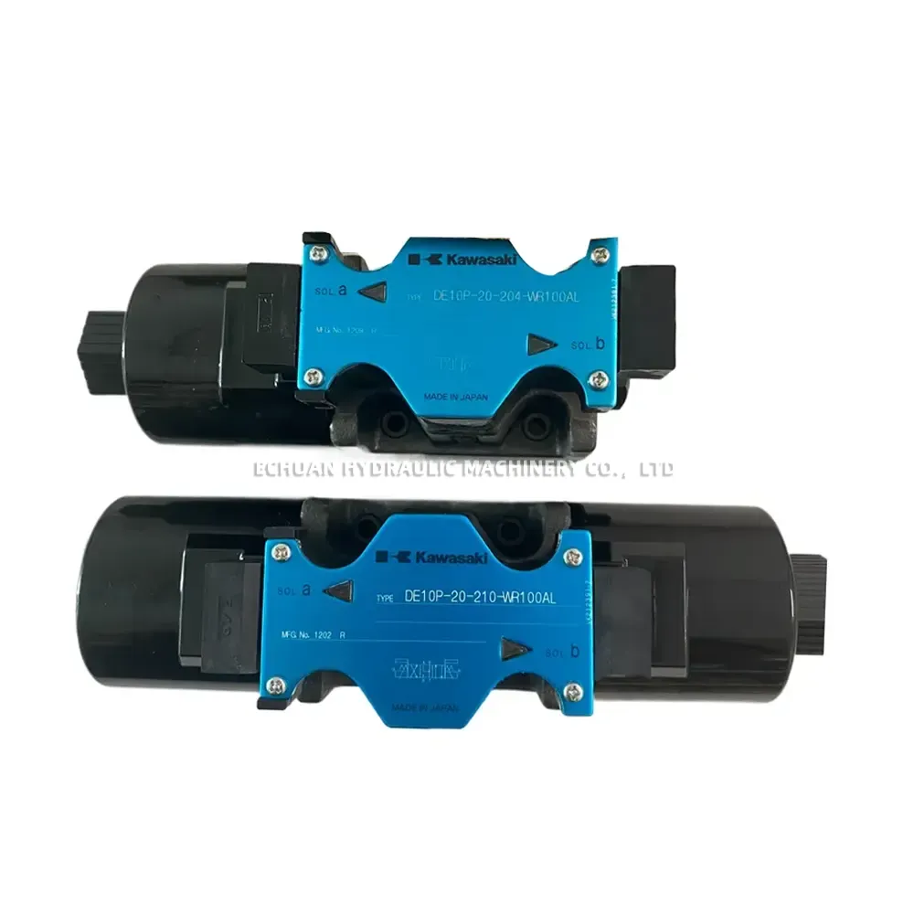 Kawasaki DE6P-30-210-WA100AL / DE10P-20-210-WR100AL Solenoid Operated Directional Control Valve