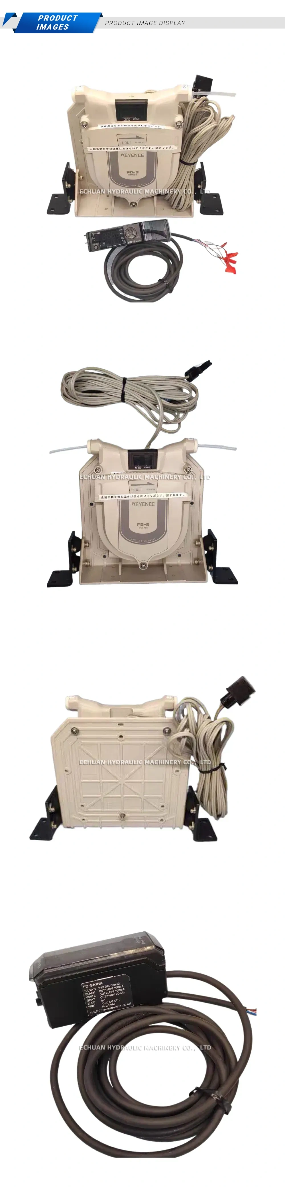Keyence FD-SA1NA / FD-SP1 Coriolis Flow Sensor Description