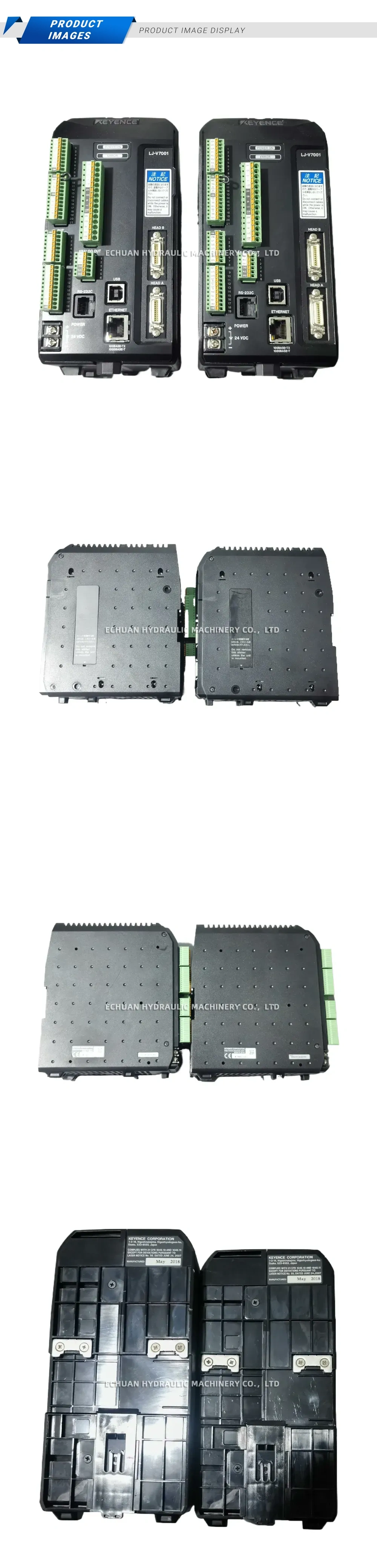 Keyence LJ-V7001 3D Laser Displacement Sensor Controller Description