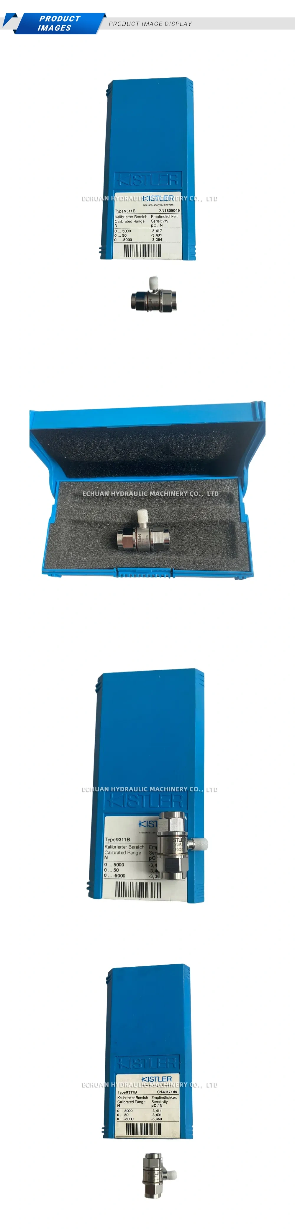 Kistler 9311B Piezoelectric Force Sensor Description