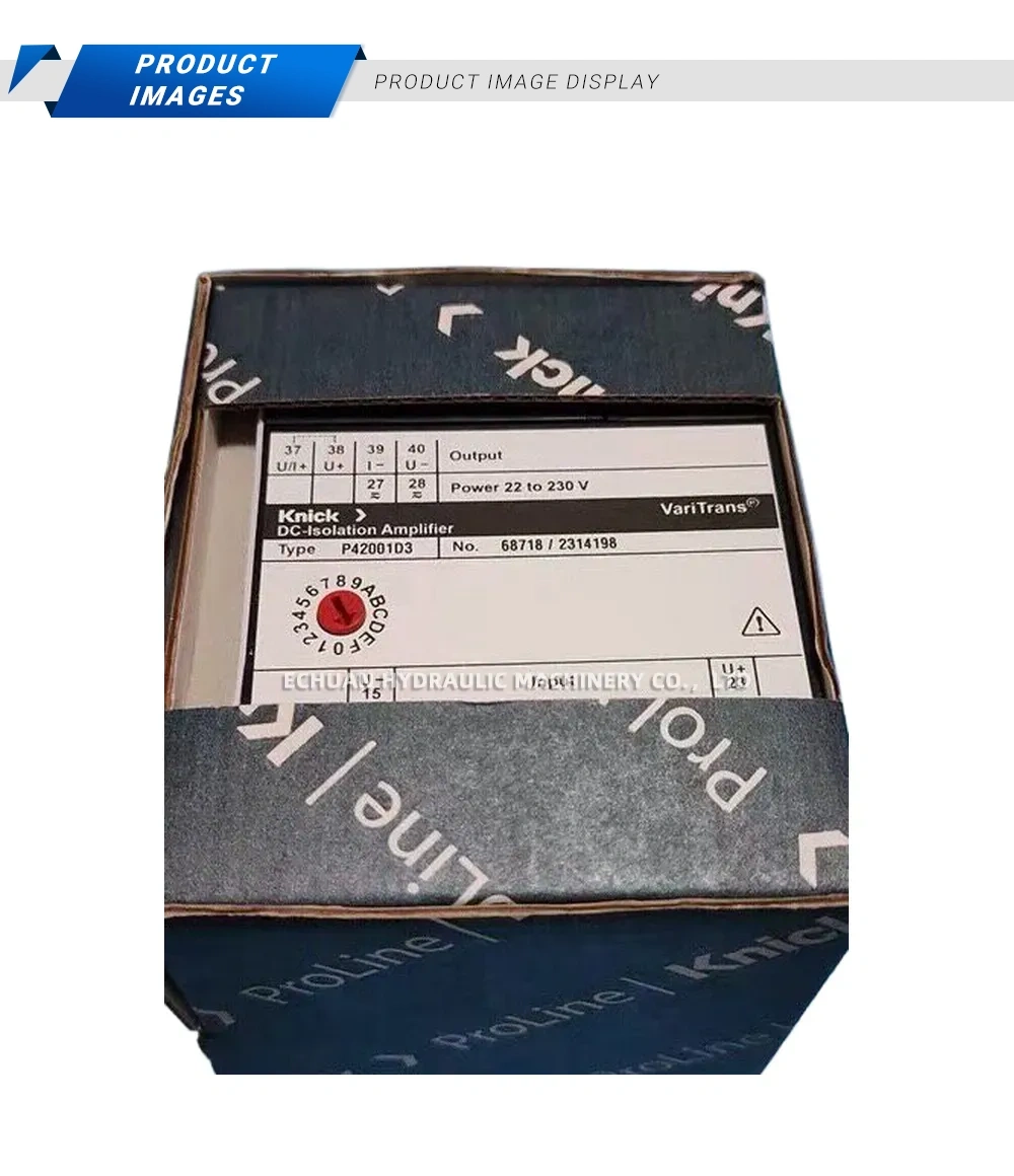 Knick P42001D3 DC-Isolation Amplifier Description