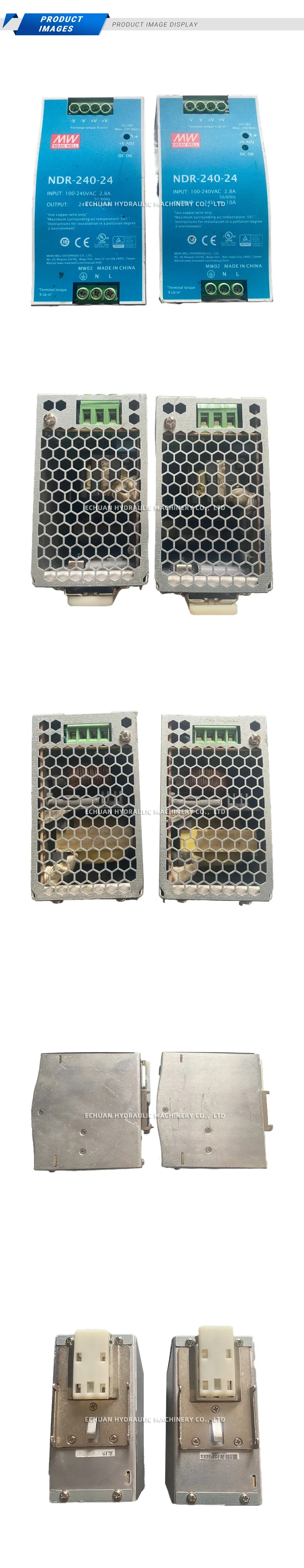 MEAN WELL NDR-240-24 DIN Rail Power Supply Description