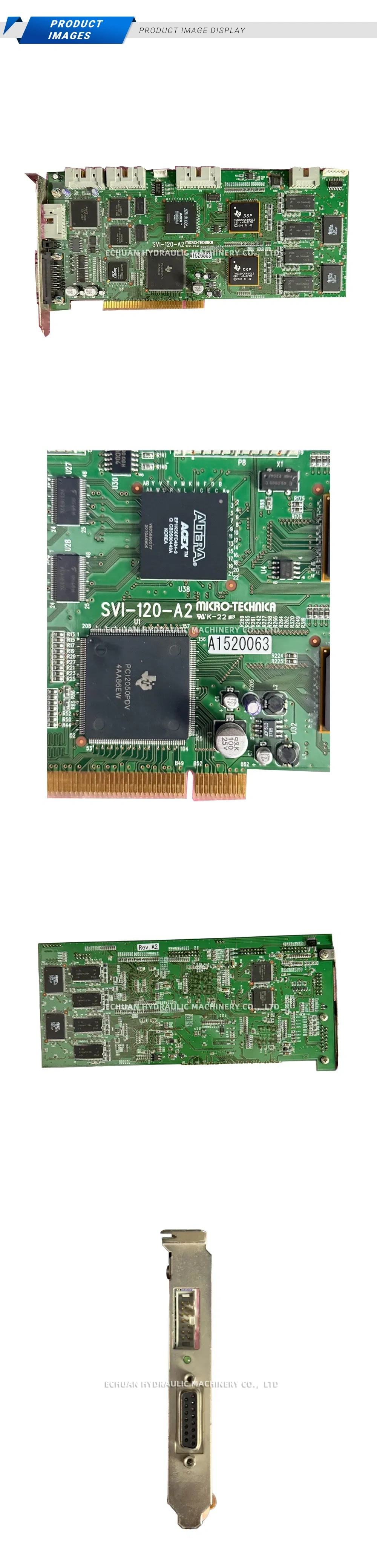 MICRO-TECHNICA SVI-120-A2 PCI Interface Card Description