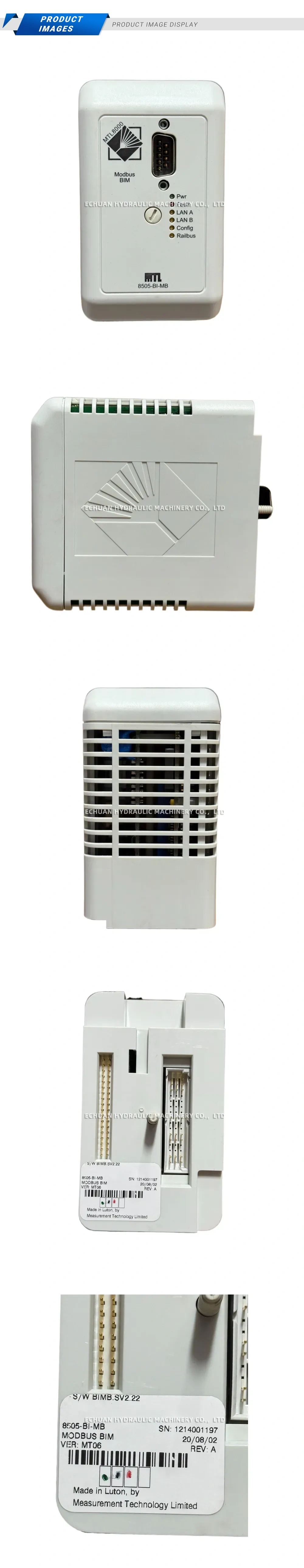MTL 8505-BI-MB Modbus Bus Interface Module Description