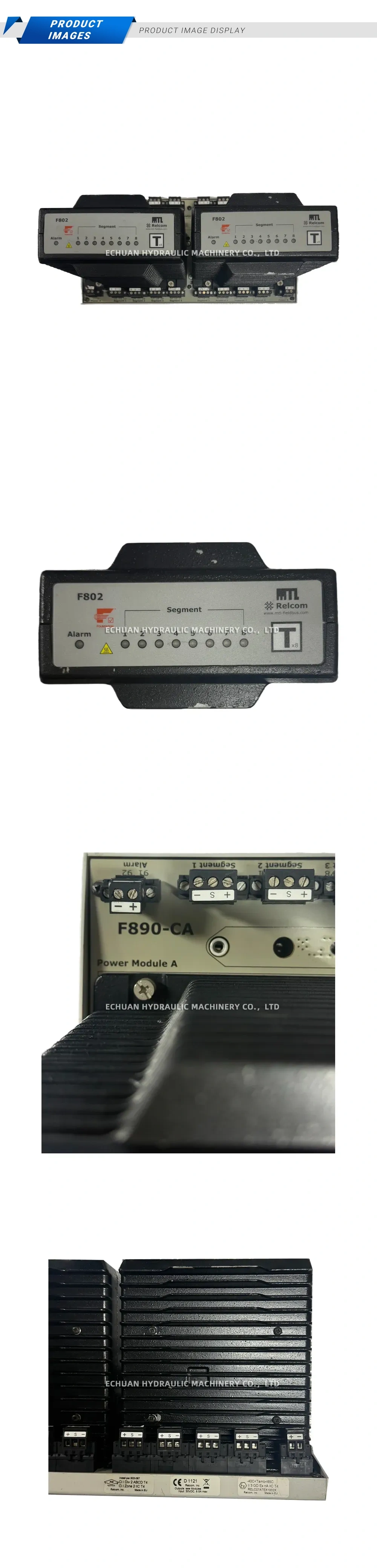 MTL F890-CA Foundation Fieldbus Power Conditioner and Segment Hub Description
