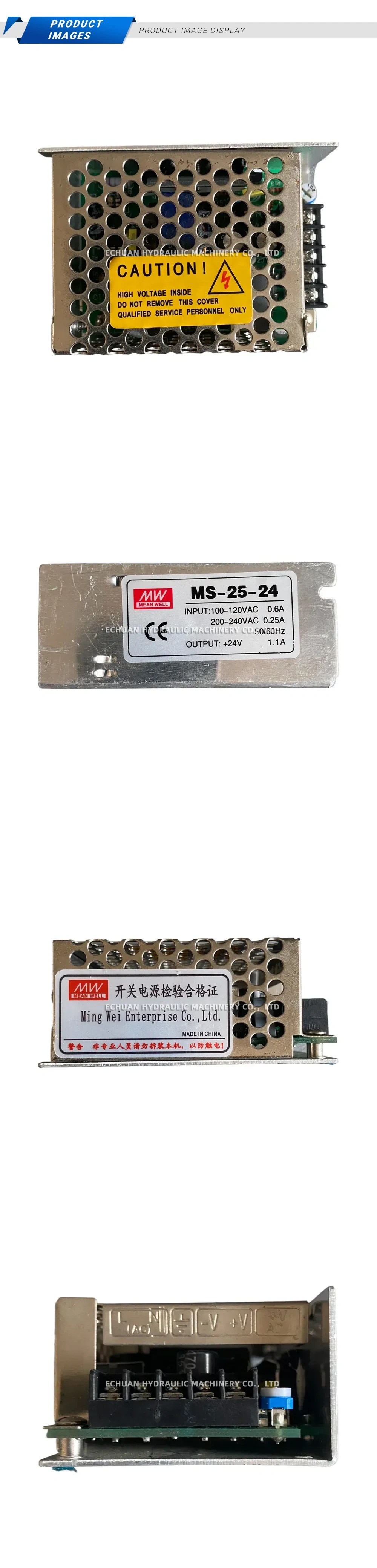 Mean Well MS-25-24 Switching Power Supply Description