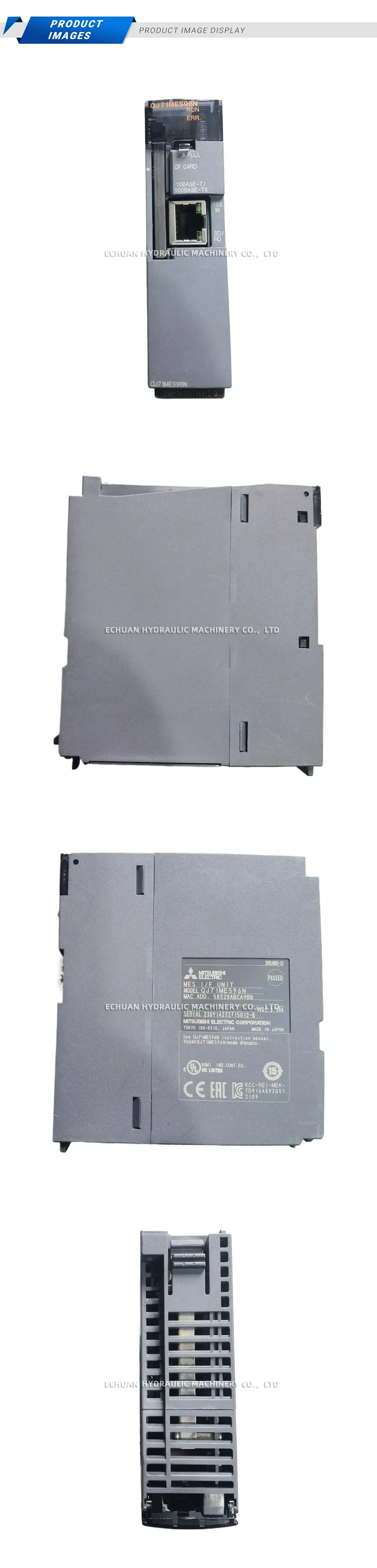 Mitsubishi Electric QJ71MES96N MES Interface Unit Description