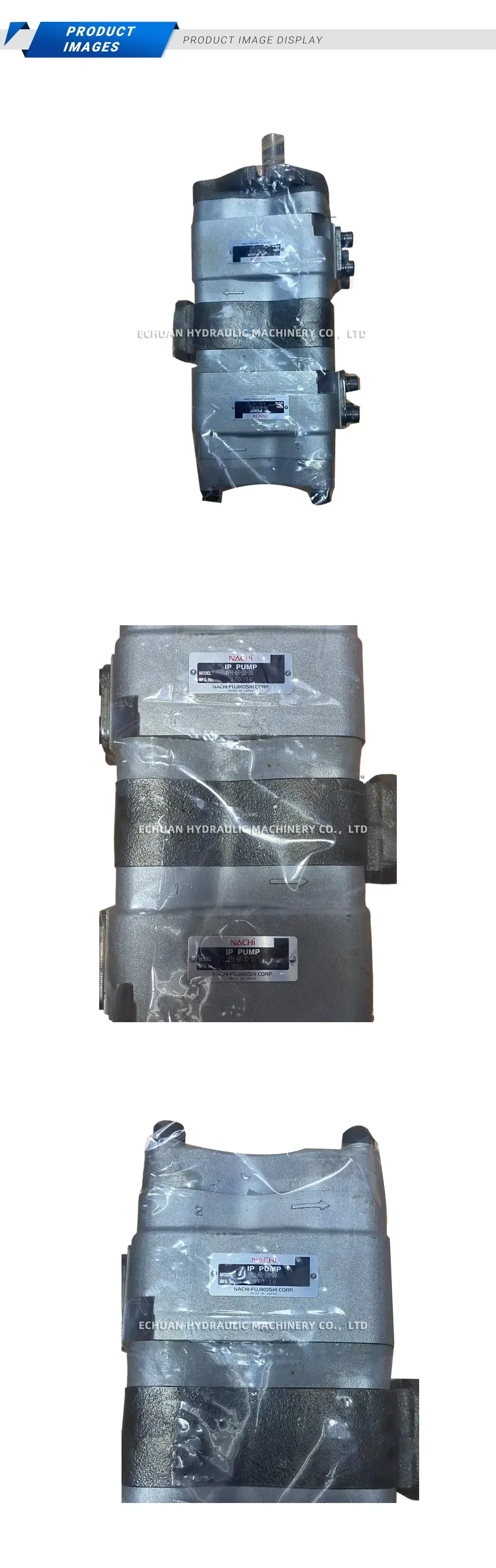 Nachi IPH-46-20-20 Internal Gear Pump Description