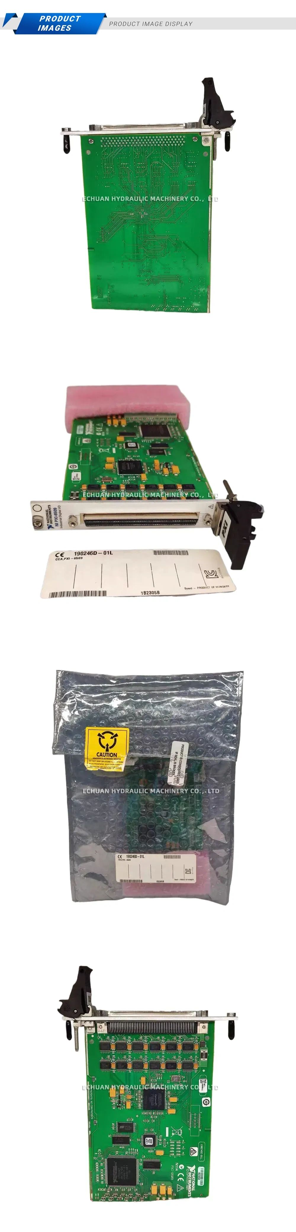 National Instruments PXI-6509 Industrial Digital I/O Module Description