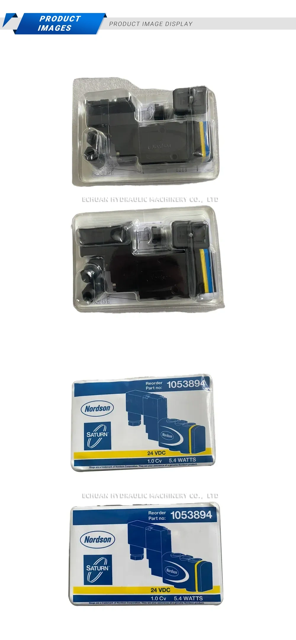 Nordson 1053894 Solenoid Valve Description
