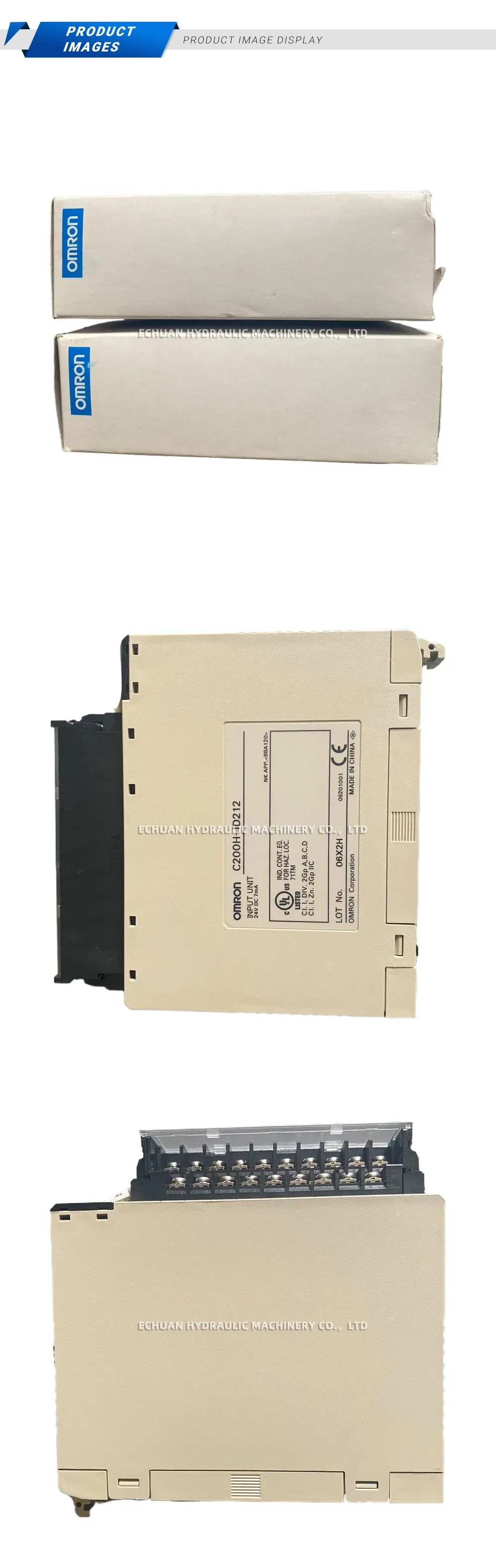 OMRON C200H-ID212 PLC Input Unit Description