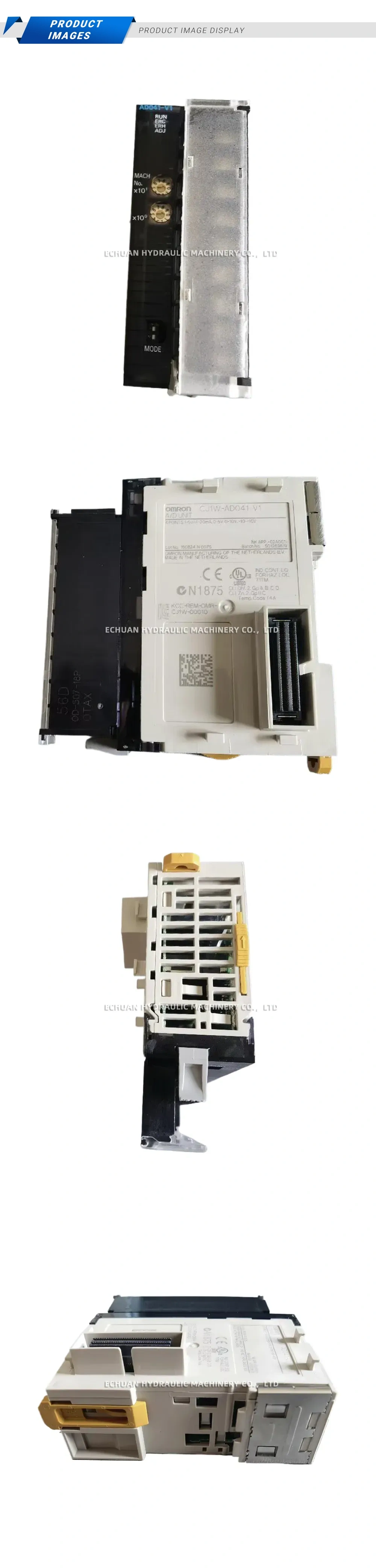 OMRON CJ1W-AD041 PLC Analog Input Unit Description