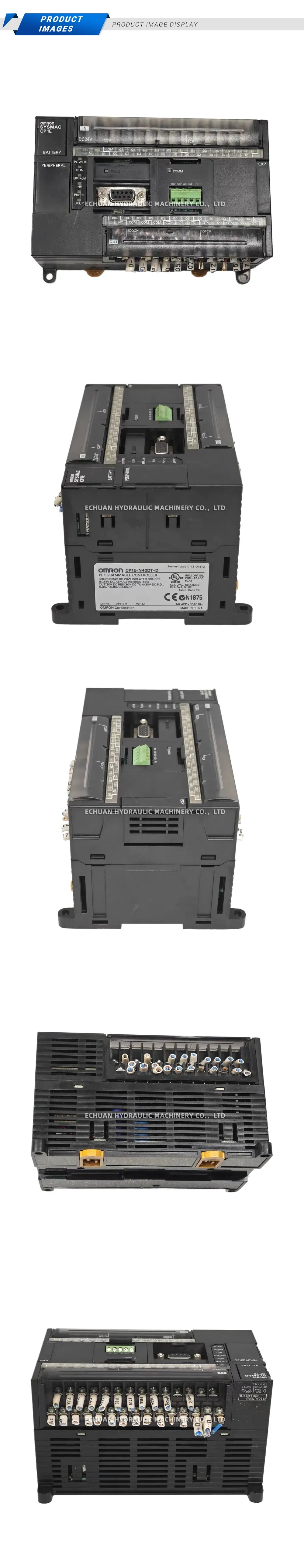 OMRON CP1E-N40DT-D Programmable Controller Description