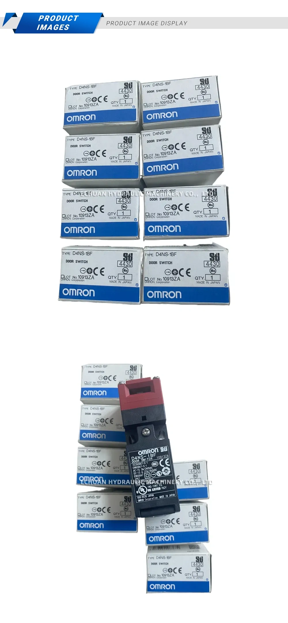 OMRON D4NS-1BF Safety Door Switch Description