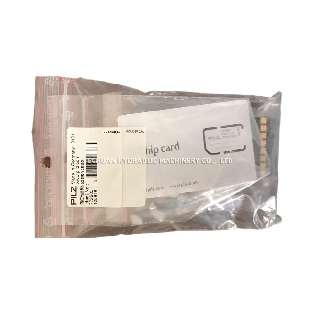 PILZ 100819, 779211, 751008 Safety Controller Accessories (Chip Card & Terminal Set)