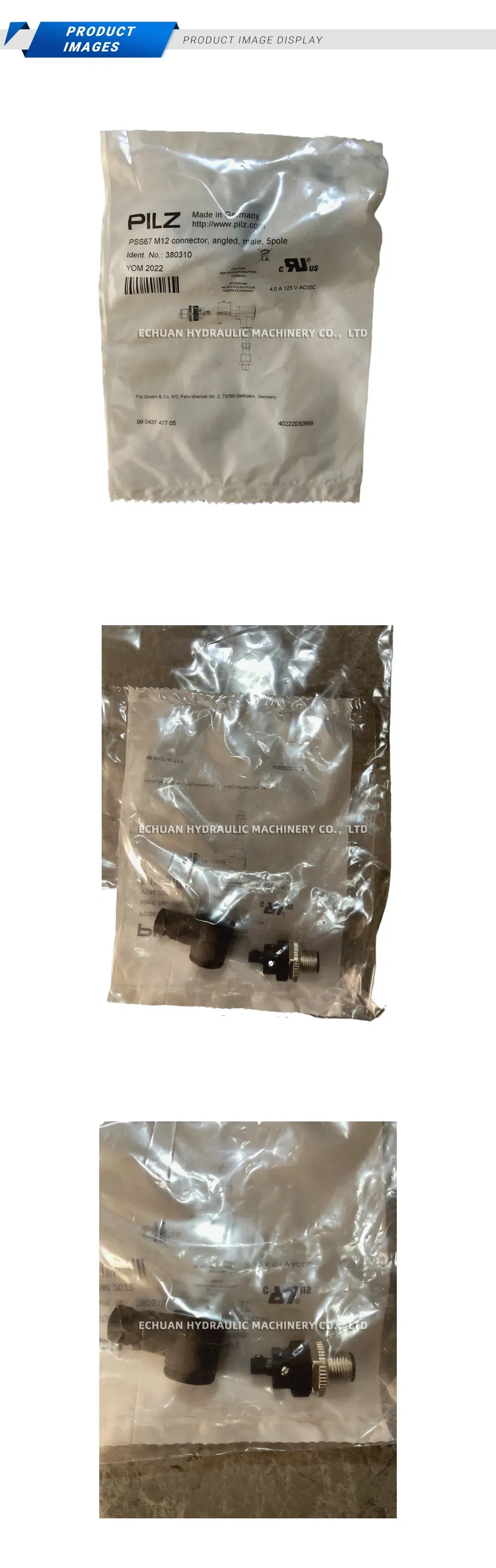 PILZ 380310 M12 Connector Description