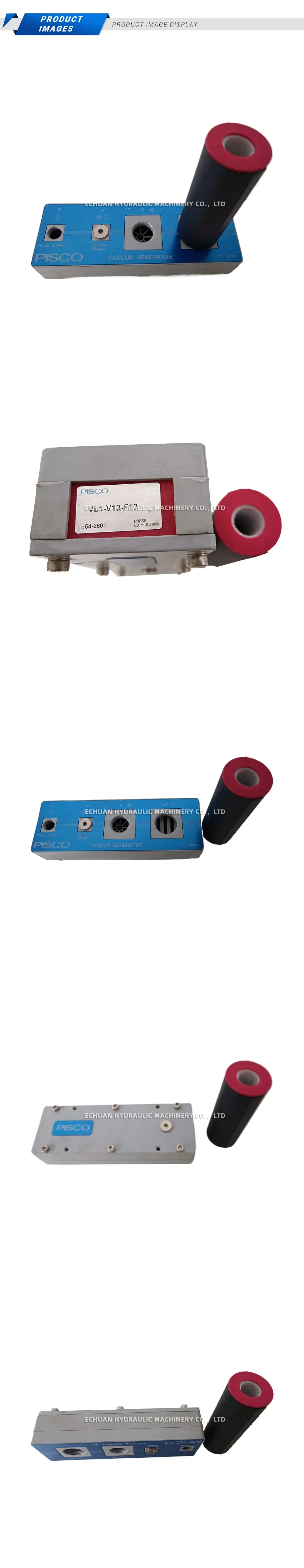 PISCO VL1-V12-F12 Vacuum Generator Description
