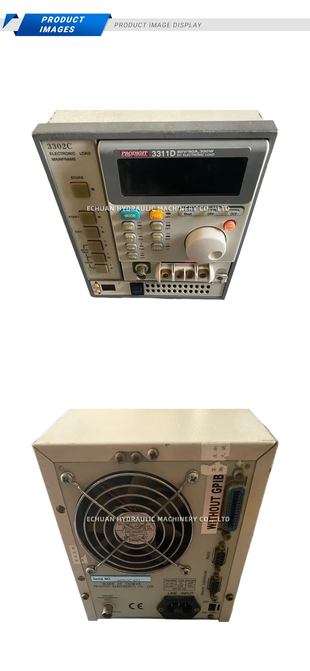PRODIGIT 3311D DC Electronic Load Description