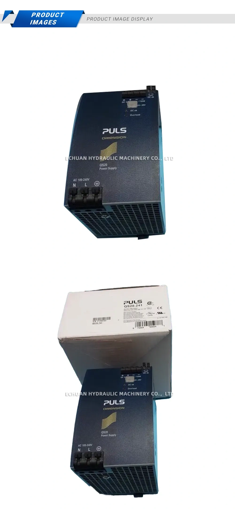 PULS QS20.241 DIN Rail Power Supply Description
