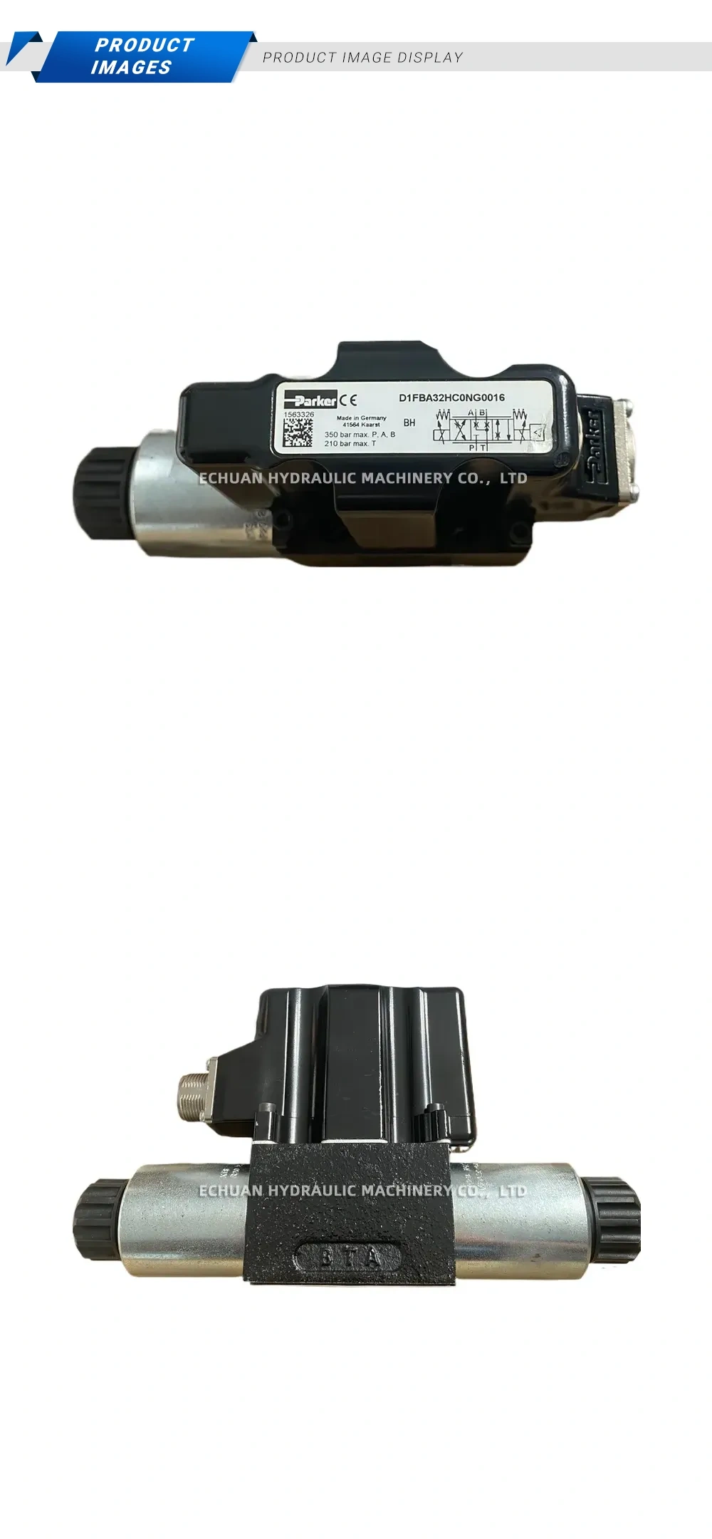 Parker D1FBA32HC0NG0016 Proportional Directional Control Valve Description