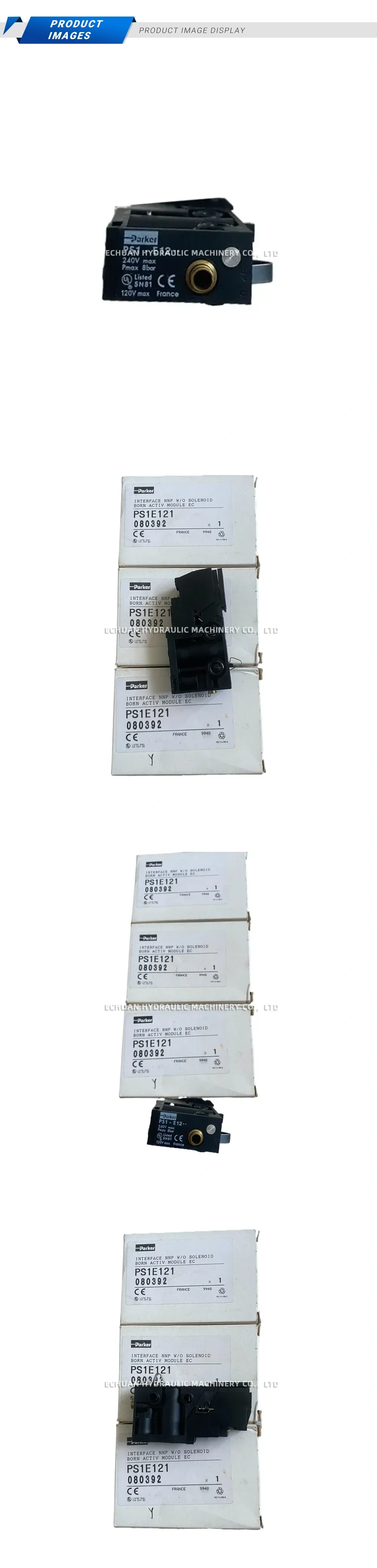 Parker PS1E121 Interface Module / Terminal Block Module Description